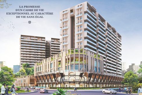 New Luxury Residential Complex Under Construction in Kinshasa Gombé