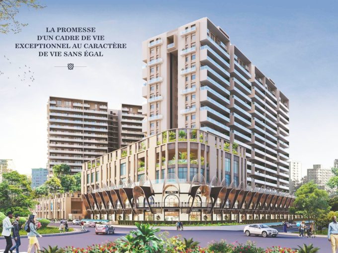 New Luxury Residential Complex Under Construction in Kinshasa Gombé